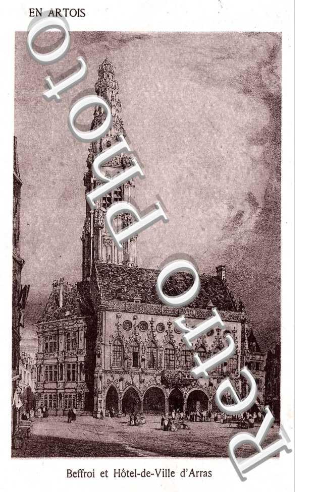 BEFFROI ET HOTEL DE VILLE D'ARRAS