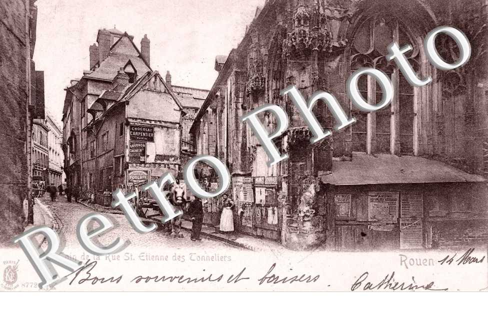 un coin de la rue Saint Etienne des Tonneliers