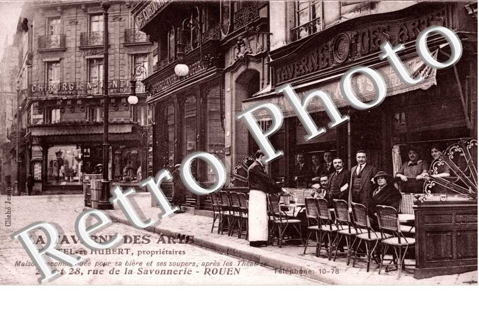 La taverne des Arts - Chatel et Hubert proprietaire - 26 et 28  Rue de la savonnerie