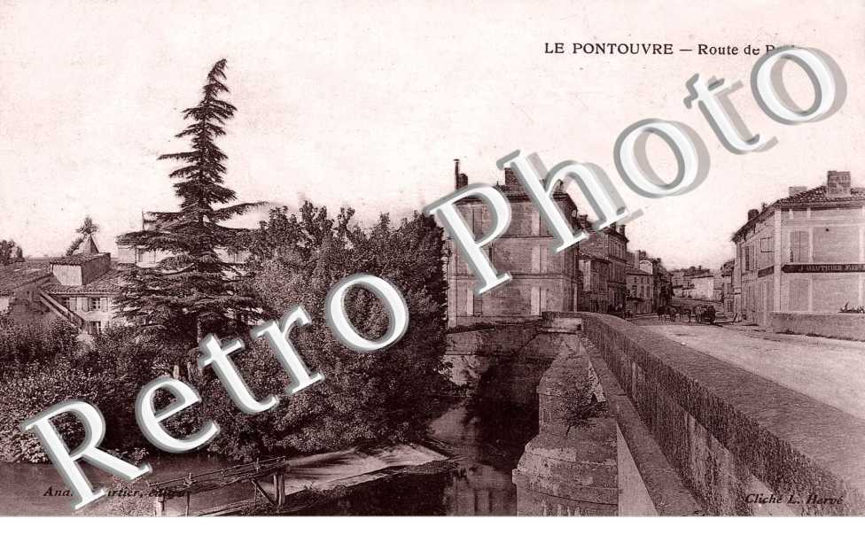 LE PONTOUVRE  -  Route de paris