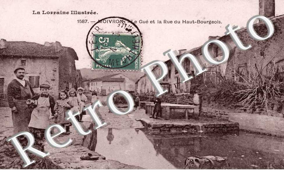 le gue et la rue du Haut Bourgeois