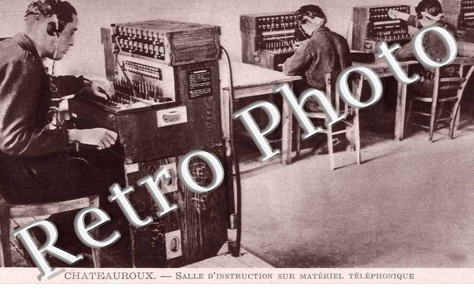 salle d'instruction sur materiel telephonique