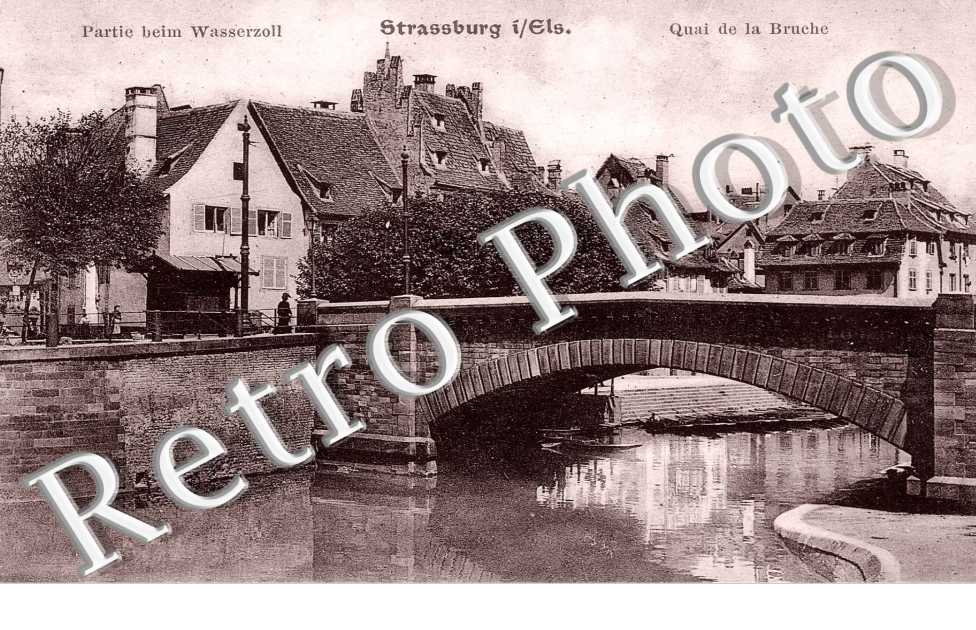 QUAI DE LA BRUCHE  -  PARTIE BEIM WASSERZOLL