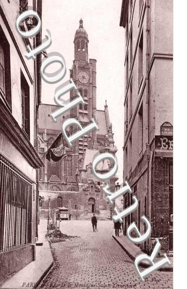 RUE DE LA MONTAGNE SAINTE GENEVIEVE
