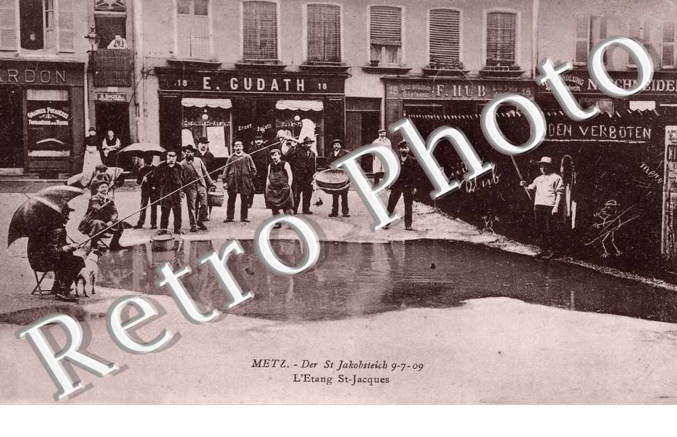 l'etang Saint-Jacques 9 juillet 1909