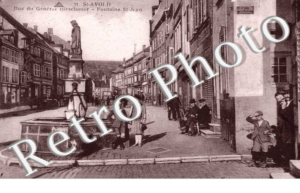 Rue General Hirschauer - Fontaine Saint Jean