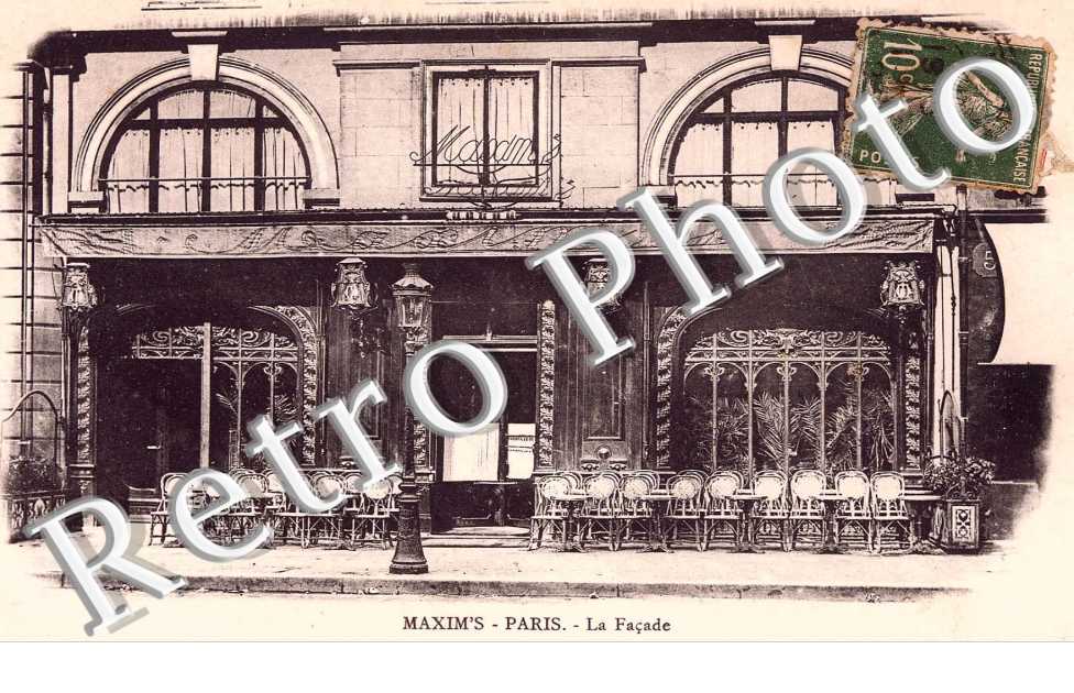 Maxim's  La facade- rue Royale