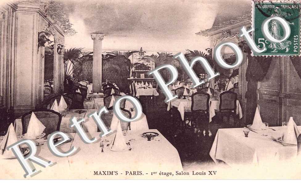 Maxim's 1er Etage Salon Louis XV - rue Royale
