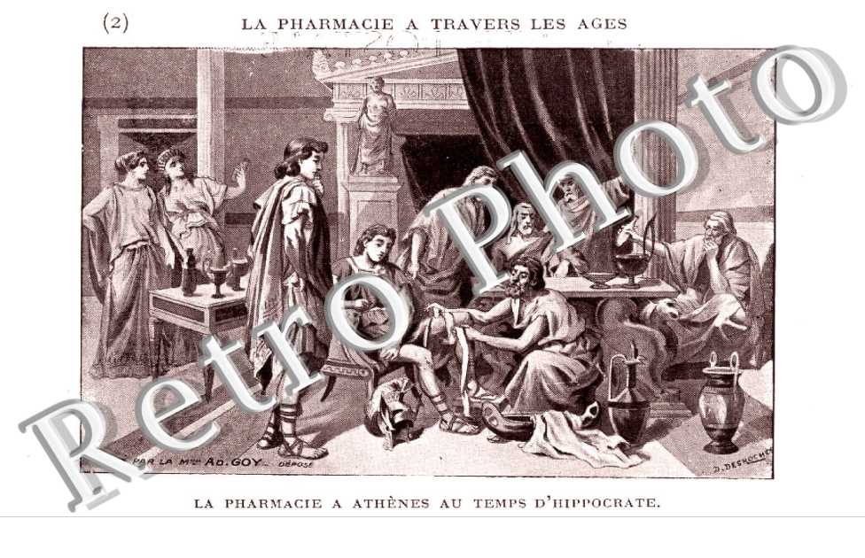 La Pharmacie Athenes au Temps d'Hippocrate