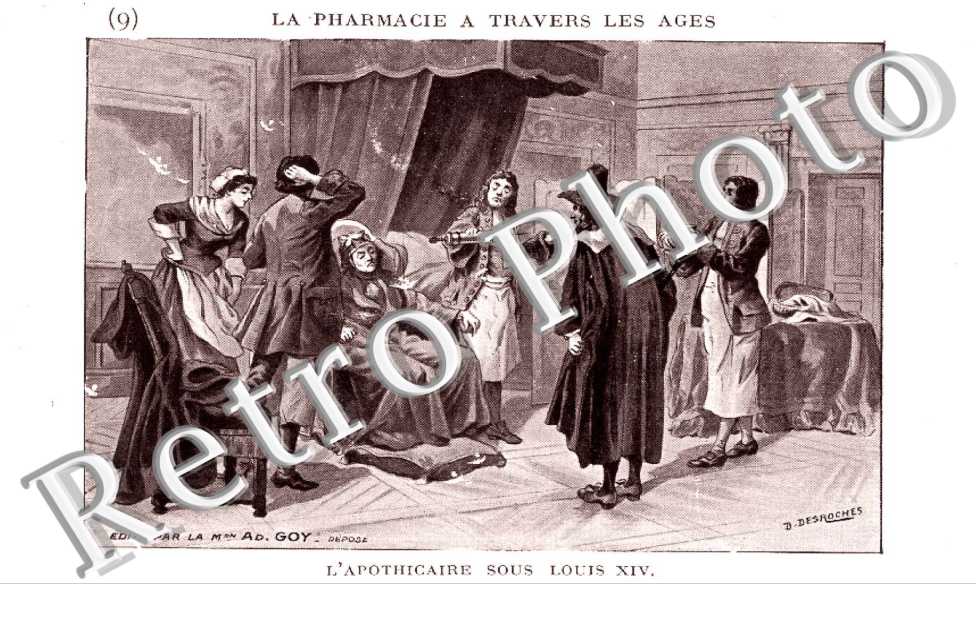 l'apothicaire sous louis xiv La Pharmacie a travers les ages
