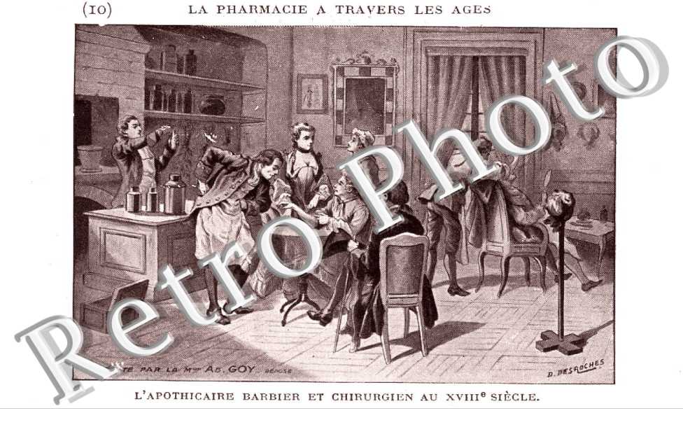 l'apothicaire barbier et chirurgien