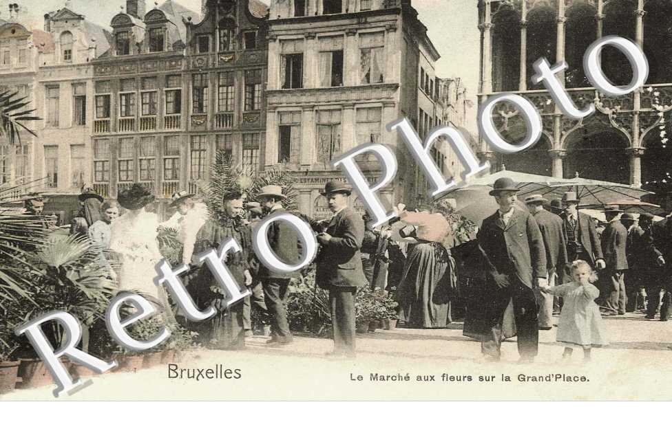 le marche aux fleurs Nels serie 1 n° 133