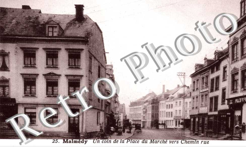 un coin de la place du marche vers Chemin rue