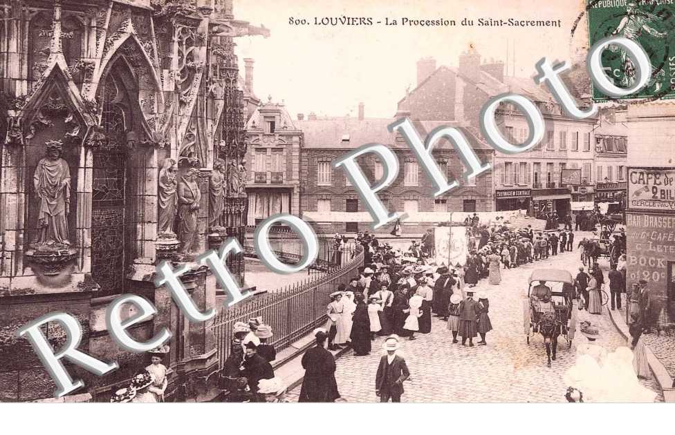 la procession du St Sacrement