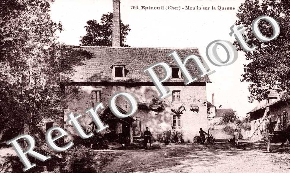 Moulin sur la Queune
