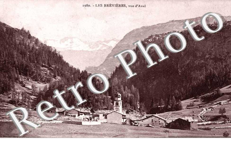 LES BREVIERES - Vue d'Aval