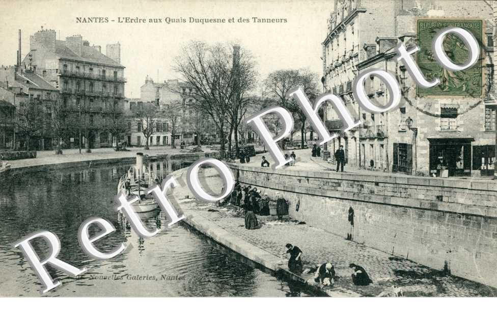 L'ERDRE AUX QUAIS DUQUESNE ET DES TANNEURS