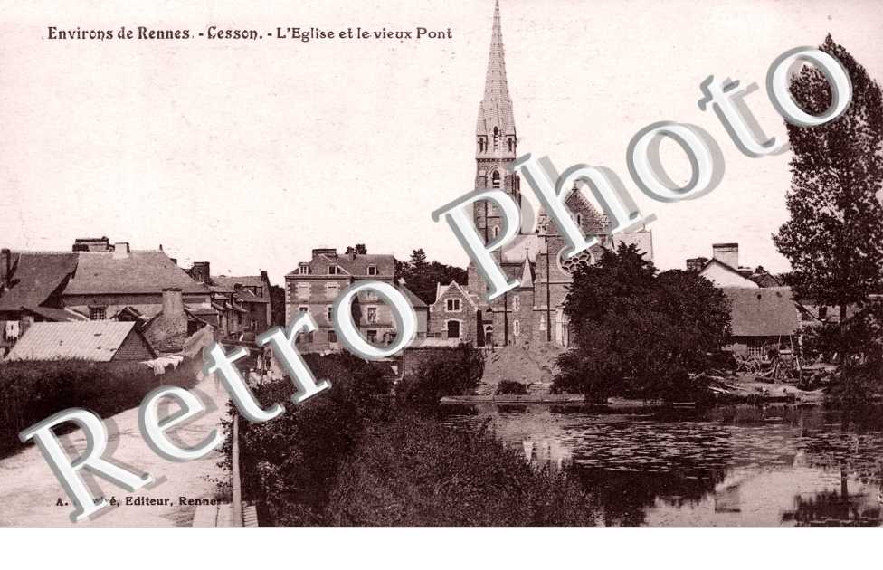 L'eglise et le vieux pont