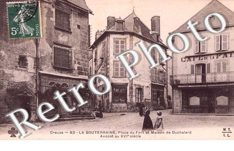 Place du fort et maison de Duchalard - avocat XVIe s