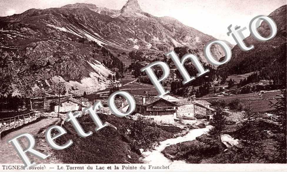 Le Torrent du Lac et la Pointe du Franchet