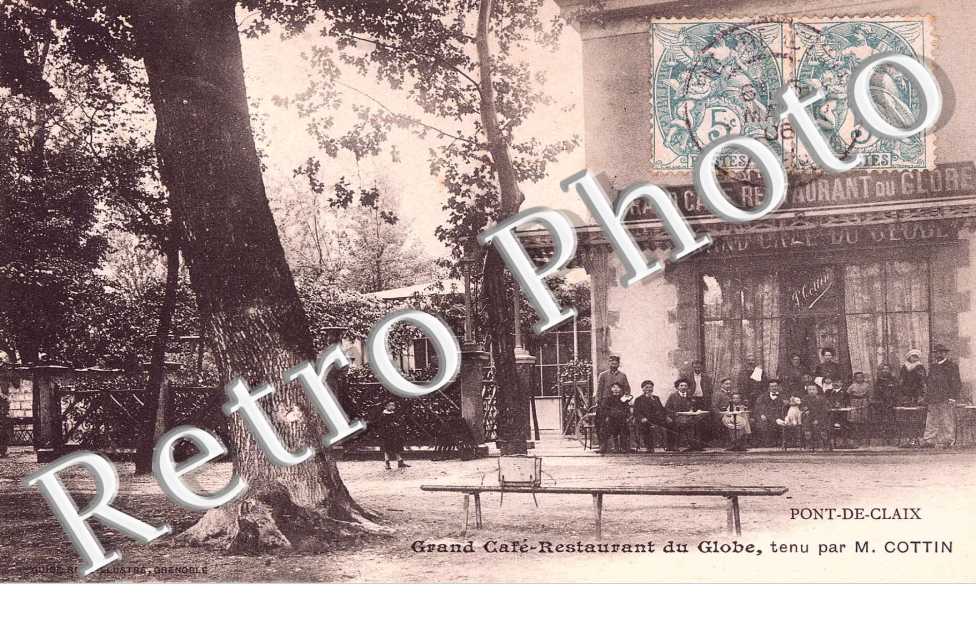 Grand Cafe-Restaurant du Globe, tenu par M. Cottin