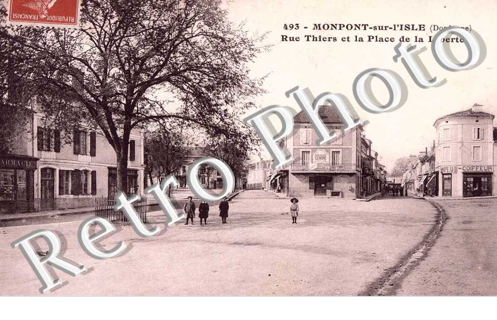 rue thiers et place de la liberte