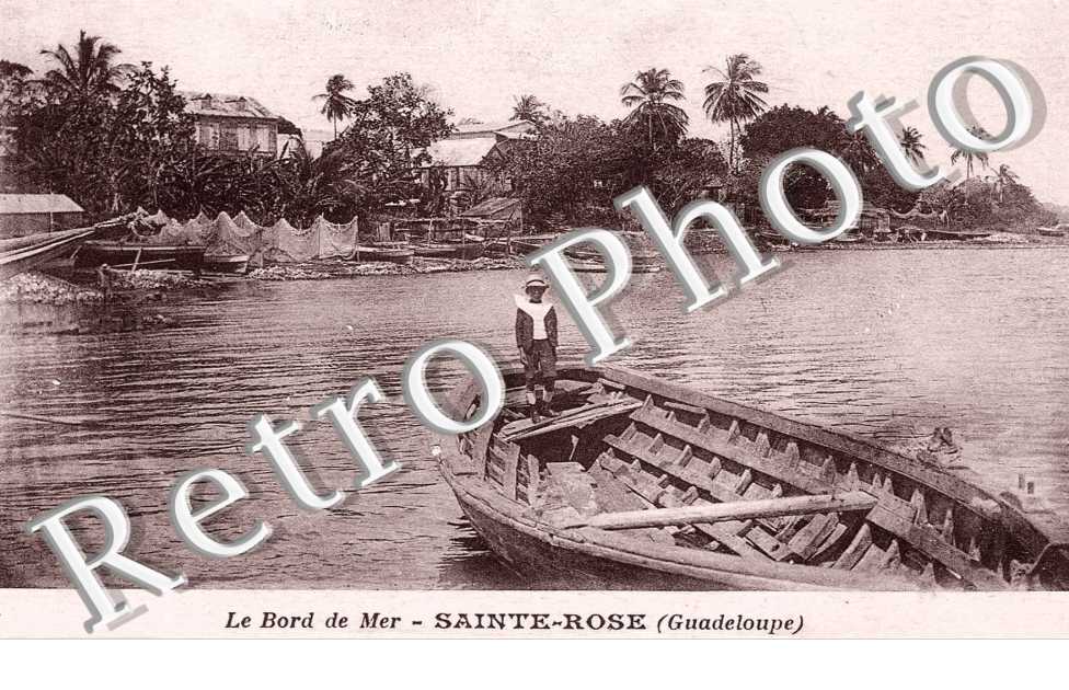 LE BORD DE LA MER SAINTE-ROSE (GUADELOUPE)