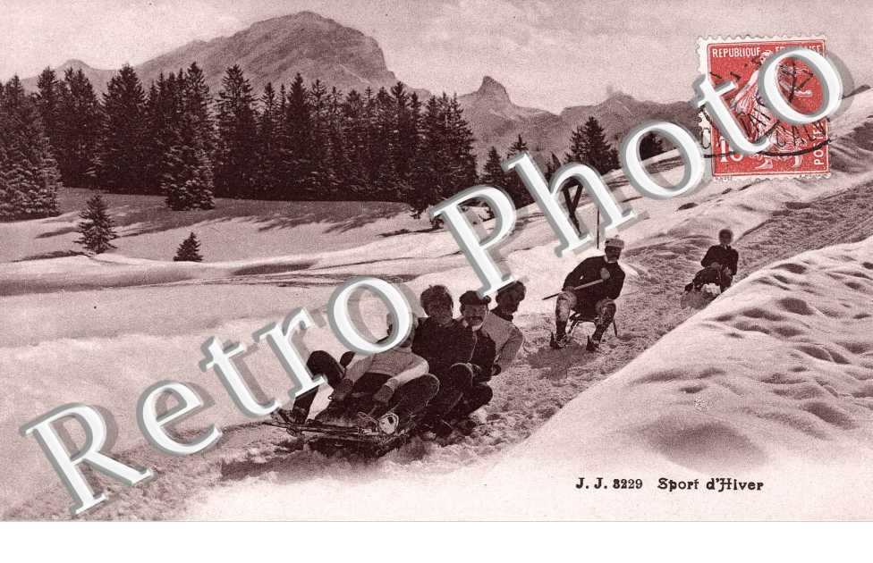 sport d'hiver Luge