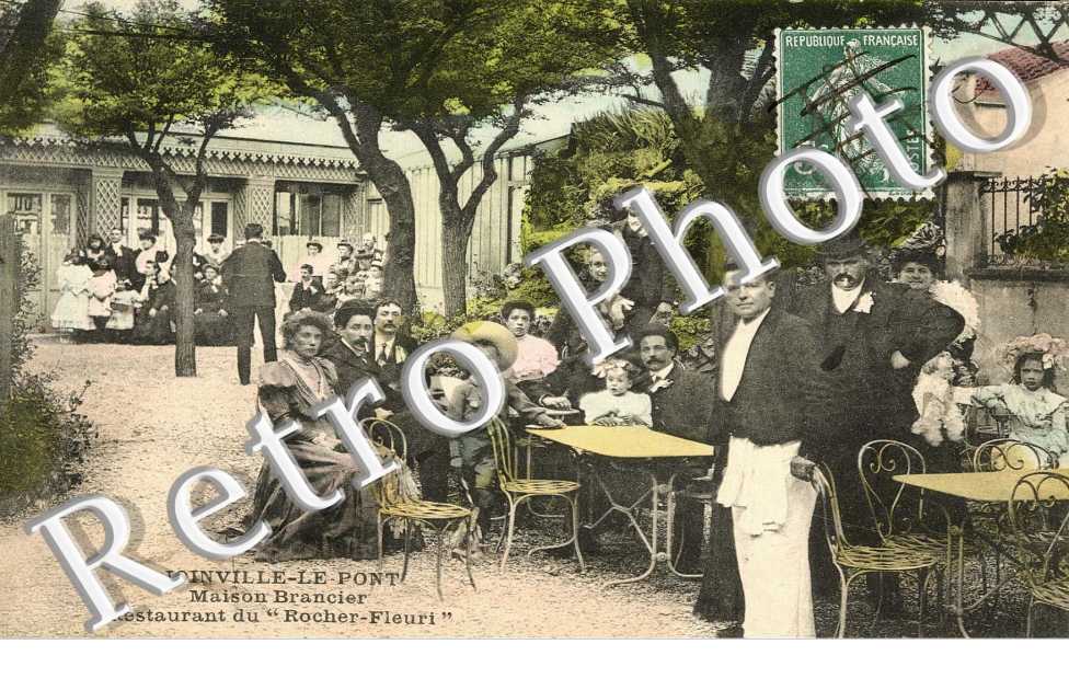 Maison Brancier restaurant du "rocher fleuri"  (couleur)