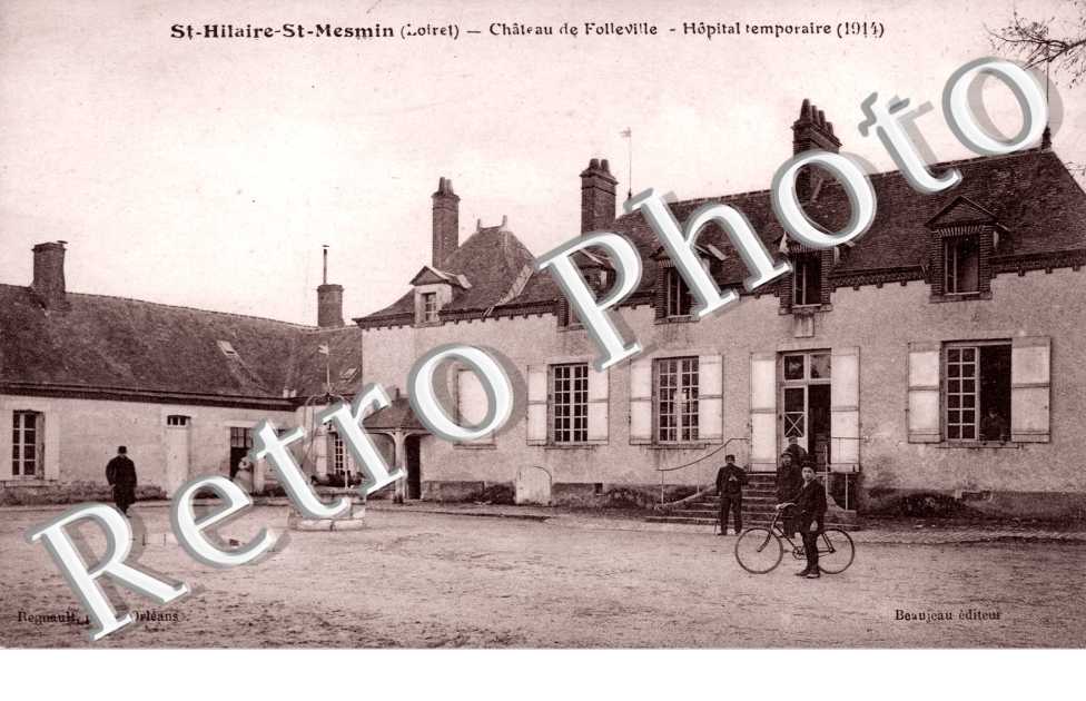 Château de Folleville - Hôpital temporaire (1914)