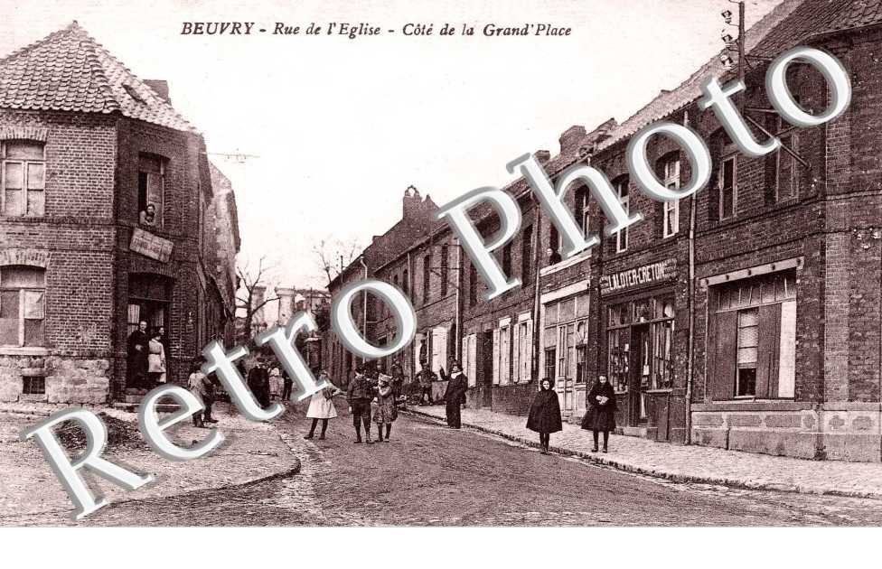 rue de l' Eglise, cote de la Grand'Place