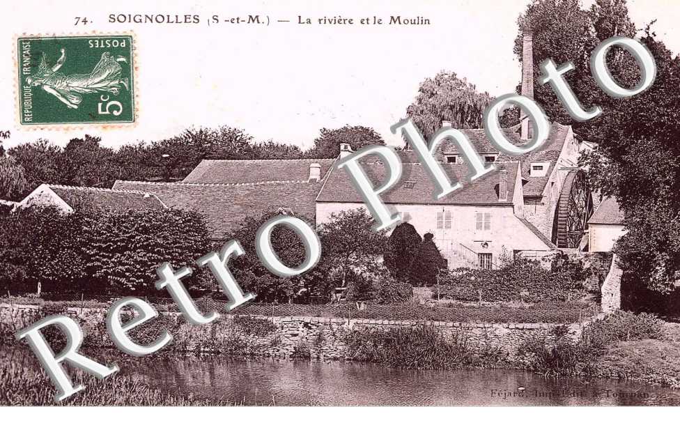 la riviere et le moulin