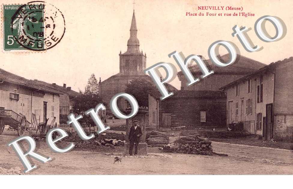 Place du four et rue de l'Eglise