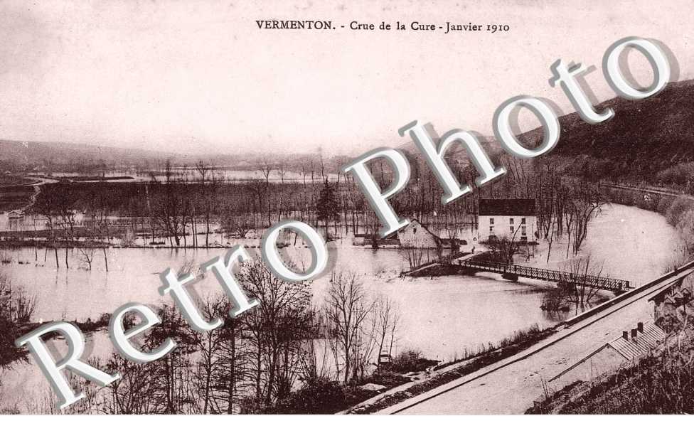 Crue de la Cure Janvier 1910