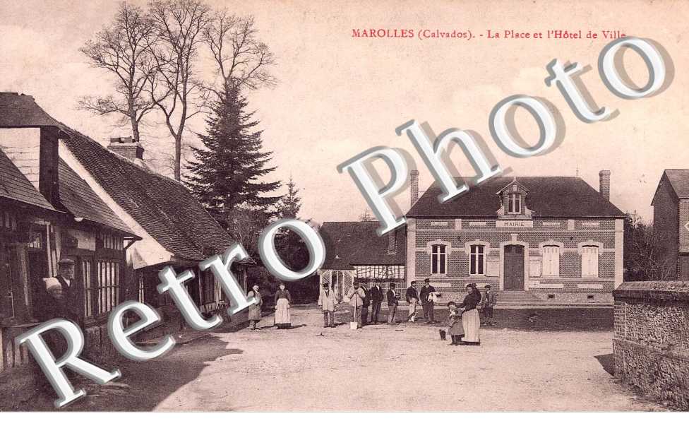 la place et l' hotel de ville