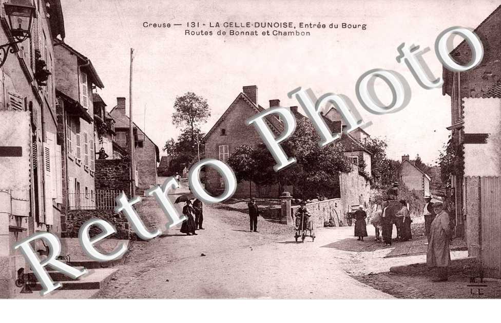 Routes de Bonnat et Chambon
