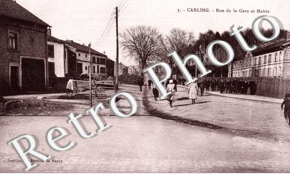Rue de la gare et de la mairie