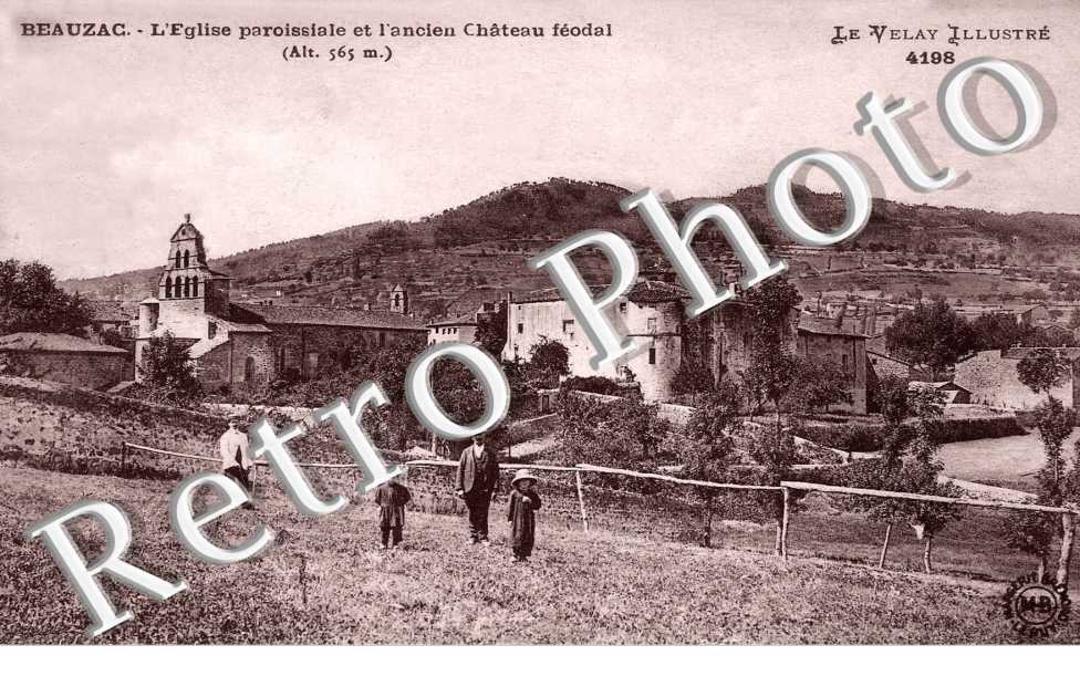 l'eglise paroissiale et l'ancien chateau feodal
