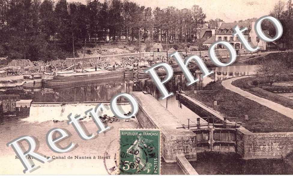 Le canal de Nantes a Brest