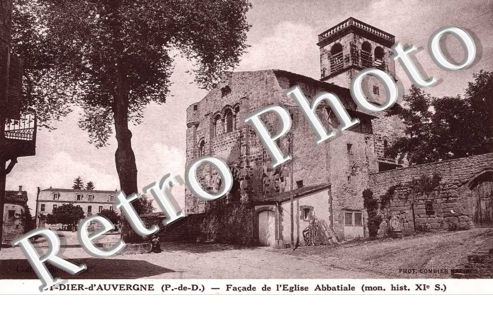facade de l'eglise abbatiale