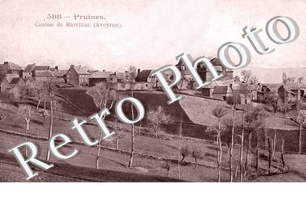 Canton de Marcillac - (vue generale)
