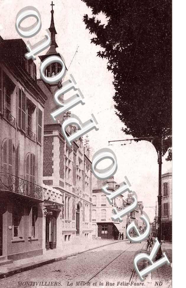 Mairie et rue Felix Faure