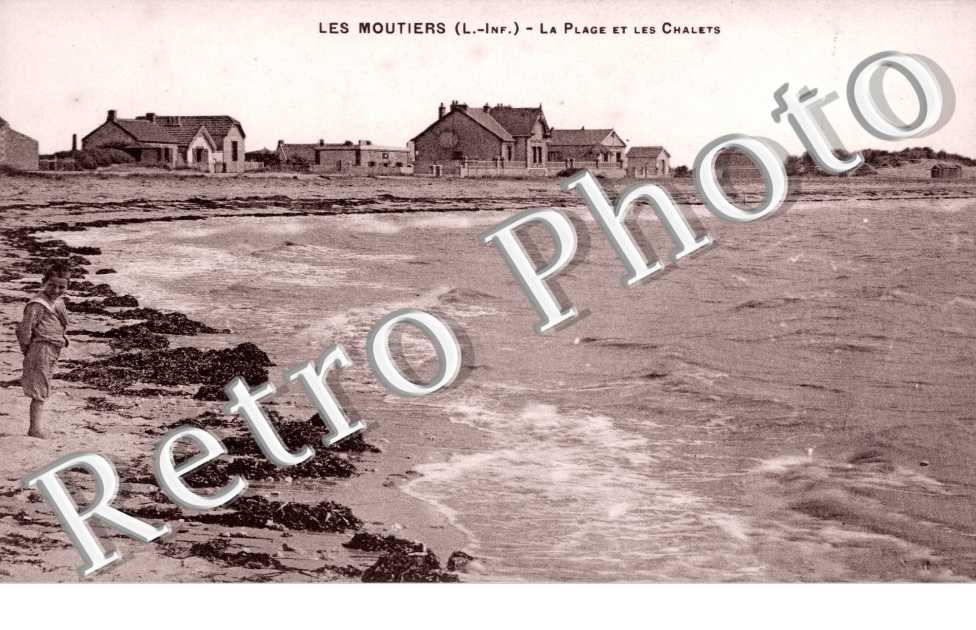 la plage et les chalets