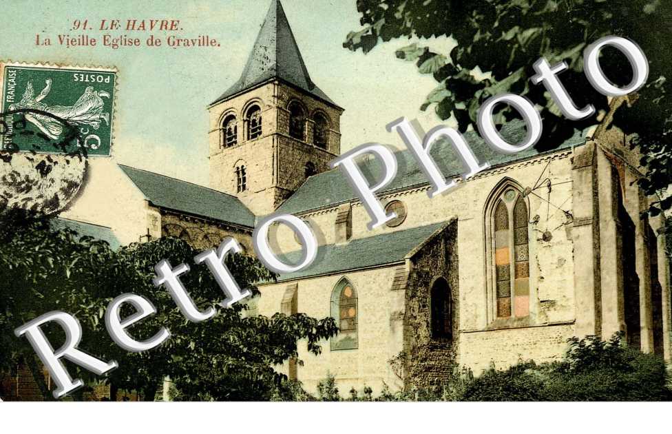 LA VIEILLE EGLISE DE GRAVILLE