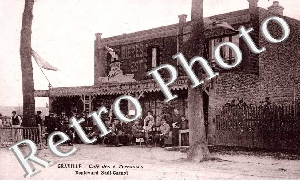 Graville - Café des Terrasses- Boulevard Sadi Carnot