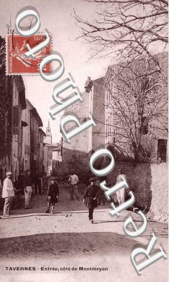 Entree cote Montmeyan