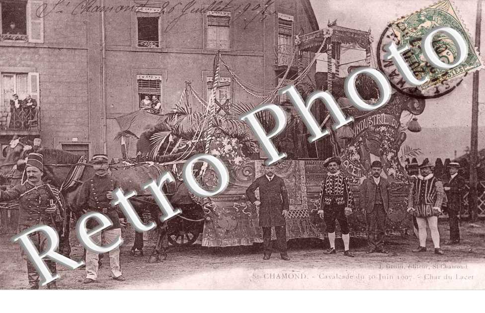 cavalcade du 30 juin 1907, char du lacet