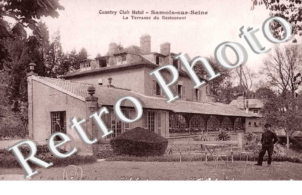 La terasse du restaurant Country club hotel
