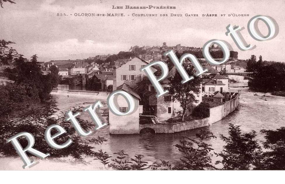 CONFLUENT DES DEUX GAVES D'ASPE ET D'OLORON