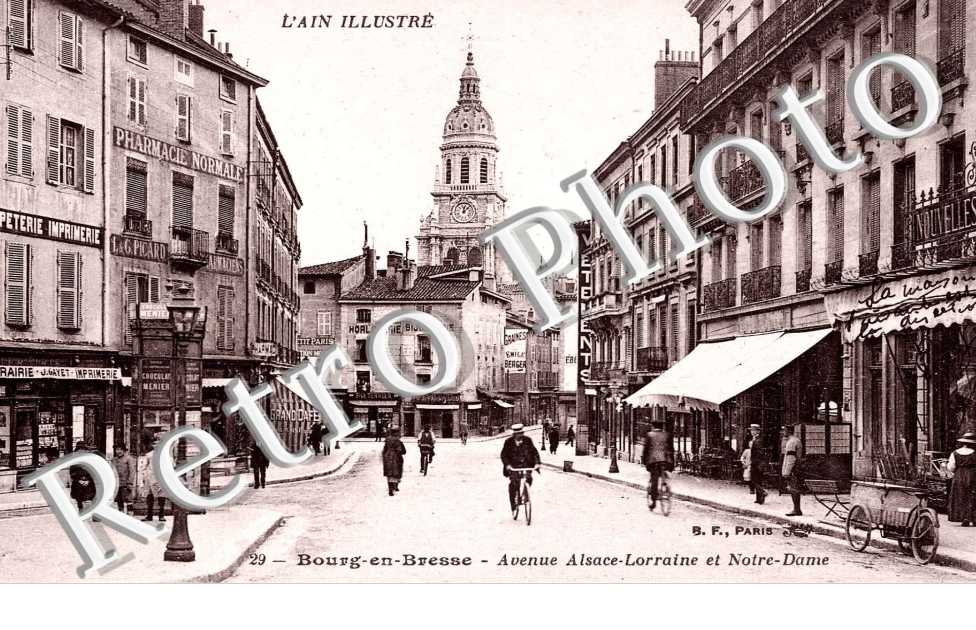 Avenue d'Alsace Lorraine et Notre Dame